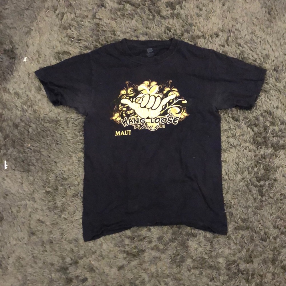 hawaii hang loose t-shirt